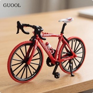 GUOOL Alloy Two-Wheeler Model with Display Stand 1:8 Scale Bike Model Metal Two-Wheeler Decoration f