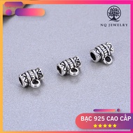 Charm S925 with patterned hanging charm
