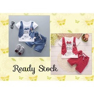 2pcs boy short sleeve suit