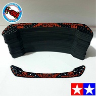 MERAH Rep Tamiya 921421 Lett Red Tamiya/ Carbon Front Stay Fully Cowled 30th Anniversary 1.5mm Tamiy