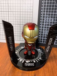 Hottoys Mark 43 Ironman Cosbaby 二手、冇盒、整體狀態良好（不包括地台）