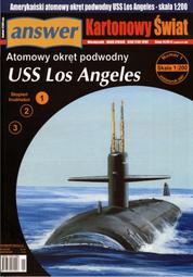 ~紙模型~美國“洛杉磯”級攻擊潛艦KS 2007-01 USS Los Angeles紙模型檔案