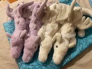 Jellycat little lavender dragon snow dragon 雪龍紫龍