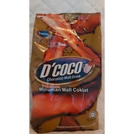 Ship 24h Emran D'coco Chocolate malt drink, serbuk coklat, chocolate powder 900g exp2026 HALAL pouch