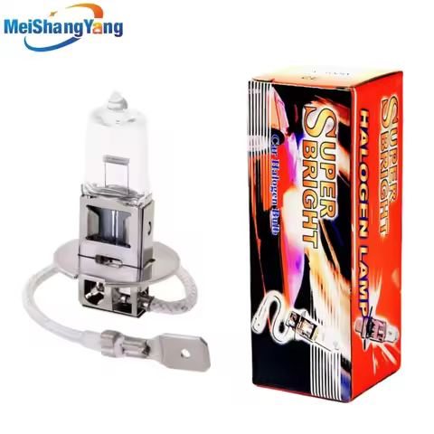 H3 100W 12V Halogen Bulbs Super Bright H1 Yellow Halogen Fog Light Bulb H3 12V 55W 4300K Car Head La