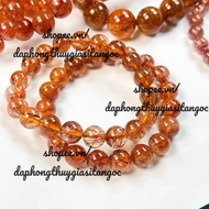 Svip red hair bracelet, inspected product, size 7.4-10.8mm