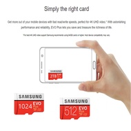 Original🔥EVO plus 2TB Memory card 🔥1tb micro sd card  521G✈ High Speed Sd Memory Card Mobile Phone T