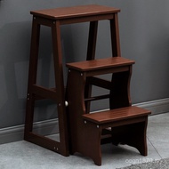 Ladder Dual-use Walk Household Solid Wood Chair Can Be Used As Ladder Ladder Indoor Stair Stool Ladd