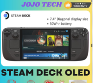 Ready Stock [NEW 2023 ] Steam Deck OLED Handheld Gaming Console 512GB 1TB / Steam Deck Handheld Gaming Console 64GB 256GB 512GB | Docking Station / Screen Protector