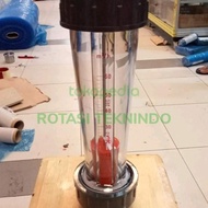 Lzr Durable Plastic Tube Rotameter 1" Inch Flow Meter 0.6 - 6 M3/H