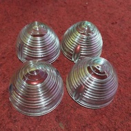 Clear turn signal mica honda potty c50 c70 c90 & honda s90 honda s90z