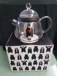 玻璃花茶壺