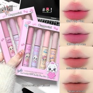 [BF] Cappuvini 4 Pcs Lip Gloss Gift Set Velvet-Touch Hydrating Lip Lacquer Glass Shine & Juicy Unive