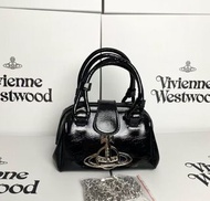 Vivienne Westwood 西太后 黑色平紋小廢包 腋下包