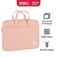 Deli Laptop Bag Foam Protection Waterproof Fabric (For 16" Laptop)