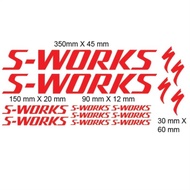Sworks Bike Decals High Quality Vinyl Stickers