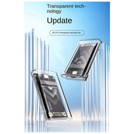 Transparent External Adapter MSATA SSD Enclosure Case to USB 5Gbps