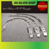 Ready Stock | 925 纯银 男款手链 | Original 925 Silver Bracelet Bangle KF For Men | Gelang Tangan Lelaki Perak 925