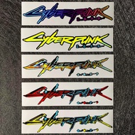 Low Price Spike Cyberpunk Car Sticker cyberpunk2077 Trolley Case Computer Sticker Reflective Motorcy