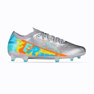 Ortuseight Catalyst Liberte V4 FG Silver Aqua Soccer Shoes