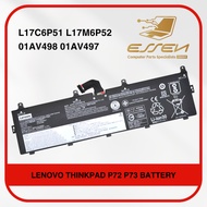 LENOVO L17C6P51 L17M6P52 SB10K97636 SB10K97637 01AV498 01AV497 FOR THINKPAD P72 P73 BATTERY