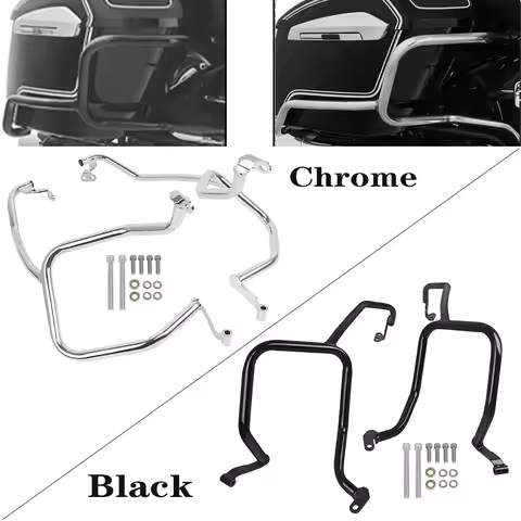 For BMW R18 Classic R 18 Transcontinental R18B R18 TC 2020-2024 Highway Engine Guard Side Saddlebag 