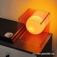 【In stock】Sunset Light Modern art Geometric lamps Creative laminated acrylic decorative lamp Warm at