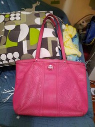 Coach est.1941 棗紅色上膊手袋