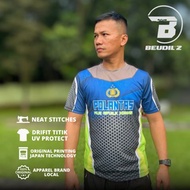 Jersey kaos polantas baju polisi polri provos daleman pria drifit fu