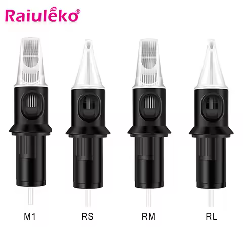 Tattoo Cartridges Needle 10/5pcs RL/M1/RM/RS Professional Disposable Semi-Permanent Eyebrow Lip Make