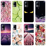 Vivo V21e Case Soft TPU Silicone Vivo V21e V 21e VivoV21e Casing Phone Case Back Cover Starry sky