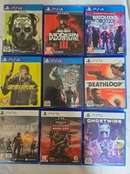 PS4/PS5 遊戲光碟合售