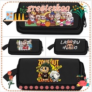 GREATESKOO Labubu Pencil Bag, Large Capacity Cute Cartoon Pencil Cases, Fashion Stationery Box