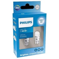 Promo LED T10 6000K PHILIPS ULTINON PRO6000 W5W White Cabin LED COD