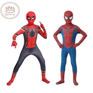 Spiderman Costume for Kids Zentai Suit Spider Man Into The Spider Verse Miles Morales Superhero Cosp