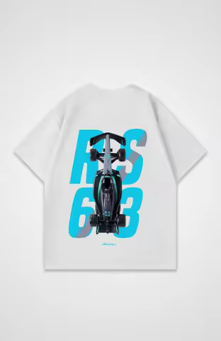 Classic Men's T-shirt George Russell F1 Merch Oversized Y2k Shirt Racing T-shirt Top Casual Cotton H