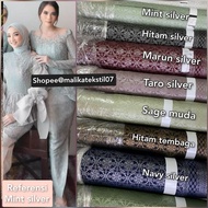 Semi palembang songket cloth songket/ (PRICE PER HALF METER) WOVEN SONGKET Songket Tenun Asli Tereng