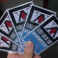 VALEX License Card Collection Costume Props Kurapika Zoldyck GON·FREECSS Hisoka