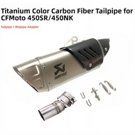 CFMOTO | Middle and Rear Section Exhaust Pipe for CF450SR