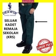 Dexwin Seluar Kadet Remaja Sekolah KRS Sekolah Rendah Sekolah Menengah | KRS Long Pant | Seluar KRS 
