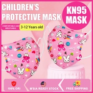 【Ready Stock】KN95 mask with 5 layers of protection 5D Cartoon Face Mask for Children duckbill mask Washable Child Facemask 5D baby mask 3 to12 old child KN95儿童口罩
