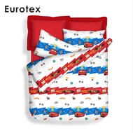 Disney Microluxe 900 Thread Count, Fitted Sheet Set, Lightning McQueen, Champion (Includes Fitted sh