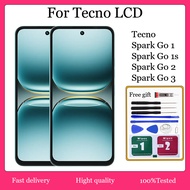 Original For Tecno Spark Go1 / GO 1S / GO 2 / GO 3 LCD Display Touch Screen Replacement