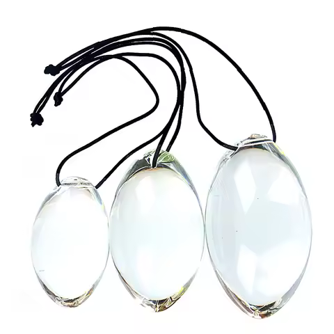 Thick Glass Anal Beads Butt Plug Vaginal Dumbbell Glass Ball Anal Plug For Women Men Butt Plug Anal 