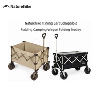 Naturehike black Fishing Cart Collapsible Folding Camping Wagon Folding Trolley