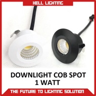 MATA 1W Mini LED Downlight COB Spotlight 1W Watt Eye Cabinet