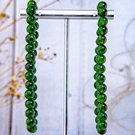 【無盡迴圈】天然綠透輝石 祖母綠姐妹石 鉻透輝石 水晶手串手鍊