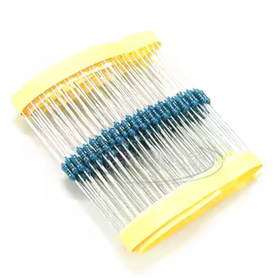 100pcs 1/4W Metal film resistor 1% 47K 51K 56K 62K 68K 75K 82K 91K 100K 110K 120K 130K 150K 160K 180