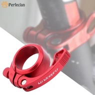 [Perfeclan] Bike Seatpost Clamp High Strength Aluminium Alloy Seat Post Folding Bike Replacement Parts