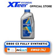 HYUNDAI XTEER D800 C3 5W30/5W40 (1L/6L) Fully Synthetic Engine Oil API SN Plus for Diesel/Petrol Veh